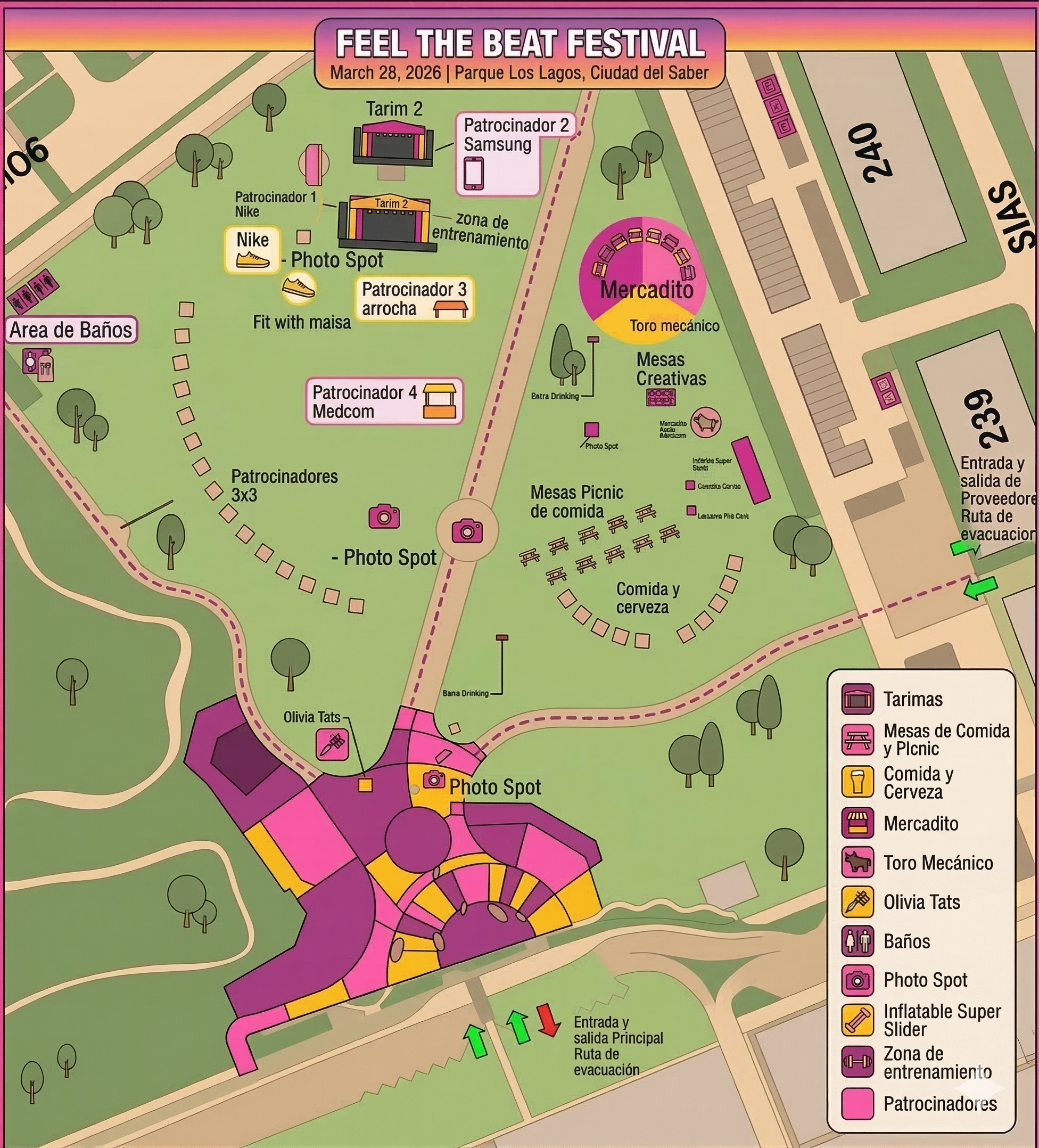 Festival map